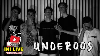 UNDEROOS  COVER ATUR AKU BURGERKILL  INI LIVE PERFORMANCE [upl. by Ardiedak917]