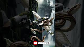 The Mystery Forest Giant Snake Covers Airplane [upl. by Shay]