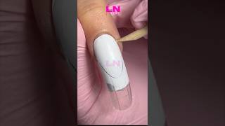 Dual System with Acrylic 🤍 Acabado Perfecto nails nailart acrylicnails [upl. by Vincenty]