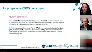 Replay webinaire  Appel à projets ESMS numérique 2024 [upl. by Salba]