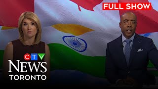 Canada says India linked to BC Sikh leaders murder  CTV News Toronto at Six for Sept 18 2023 [upl. by Deuno642]