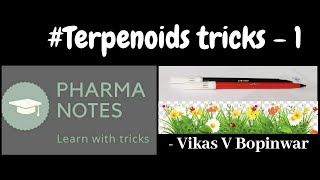 TERPENOIDS WITH TRICKS1  MONOTERENOIDS  TERPENES  RRB EXAM  GPAT  ESIC  PART72 [upl. by Aela]