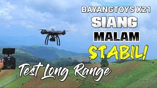 Bayangtoys X21 Review Indonesia Drone Murah Cocok Untuk Videography [upl. by Olympium149]