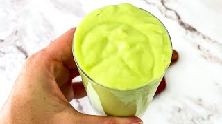 This Keto Avocado Smoothie Recipe is INSANELY Creamy and Filling Only 4 Ingredients [upl. by Dell]