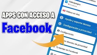 COMO REVISAR QUE APPS TIENEN ACCESO A TU FACEBOOK [upl. by Einnob245]