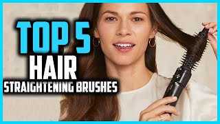 Top 5 Best Hair Straightening Brushes in 2024 [upl. by Liagiba]