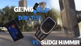 Drop Test Nokia Lumia 900 vs Nokia 3310 Vs Sledge Hammer [upl. by Faubion]