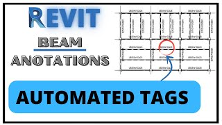 Revit tutorials beam anotations revit tag tutorial [upl. by Seavey]