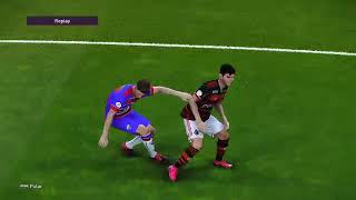 FLAMENGO X FORTALEZAAO VIVO COM IMAGEMS  JOGO DE HOJE GAMEPLAY PES 2020 PS4 [upl. by Ielak807]