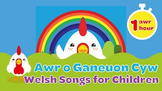 Awr o Ganeuon Cyw  Welsh Songs for Children  S4C [upl. by Serrell793]