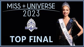 Miss Universe 2023  Top Final [upl. by Leonie151]