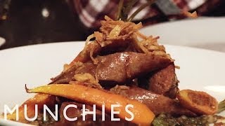 MUNCHIES Chefs Night Out with Andrew Carmellini [upl. by Nnaaras]