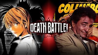 Light Yagami vs Columbo Death Note vs Columbo Death Battle Fan Tráiler [upl. by Trebeh]