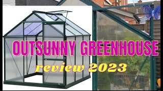 Outsunny Greenhouse review 2023 [upl. by Mathews]