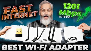 Best USB and PCIe WiFi Adapter for Fast Internet 🔥 Best WiFi Adapter [upl. by Cadmar]