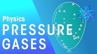 Pressure in Gases  Matter  Physics  FuseSchool [upl. by Nirrek]