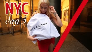 VLOGG  NYC JAG KÖPTE GIVENCHY VÄSKAN [upl. by Enirahtak860]