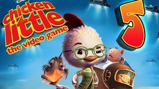 Disneys Chicken Little Walkthrough Part 5 PS2 XBOX PC Gamecube [upl. by Llenart]