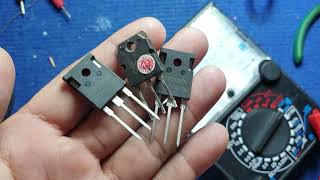 Cách Đo Mosfet Và Transistor Khác Nhau Lắm nhưng chúng nó nhìn giống nhau lắm [upl. by Imim271]