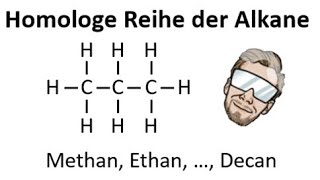 Alkane  Homologe Reihe der Alkane Chemie Endlich Verstehen [upl. by Ynnel]