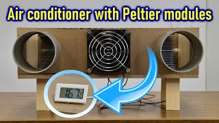 DIY Air Conditioner with Peltier modules [upl. by Drwde]