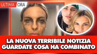 Martina Colombari la nuova notizia choc sul figlio guardate cosa ha combinato [upl. by Shewchuk]