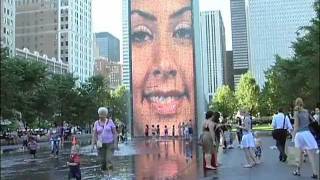 Inside Below and Above the Crown Fountain [upl. by Wiese219]