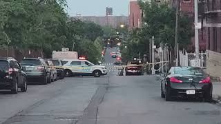 TRANSBRATIONS Nahshon Dion reporting from a double murder scene at 176th Street amp Mohegan Ave BX [upl. by Warfold]