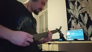 Descending  Tool guitar cover [upl. by Millhon]