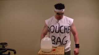 Feats Of Strength The Guido Douche Bag Reverse Chocolate Gallon Challenge [upl. by Cynthy]