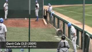 Gerrit Cole 3212009 Bullpen [upl. by Malkin493]