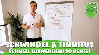 Schwindel und Tinnitus schnell loswerden So gehts [upl. by Sherburn]