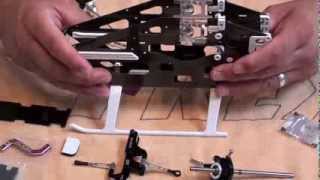 Trex450L Dominator Frame Assembly Part 1 of 2 [upl. by Formica]