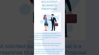 Solicited and Unsolicited Proposals [upl. by Grace]