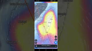 TYPHOON 🌀 KONGREY LEON TAIWAN 29 31 Update taiwan typhoon cyclonenaina [upl. by Claman]