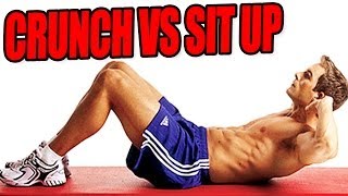 Crunch VS SitUp  Bauchmuskeltraining [upl. by Uriah]