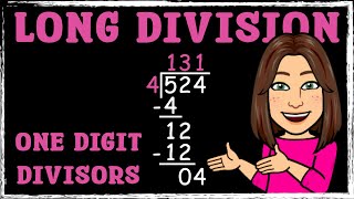 1digit Divisor  Long Division  Maths with Mrs B [upl. by Fayola854]