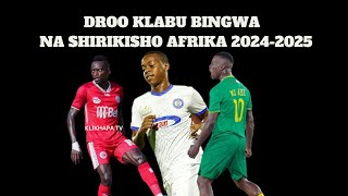 DROO YA KLABU BINGWA AFRIKA 20242025 KOMBE LA SHIRIKISHO YANGASIMBAAZAMCOASTAL UNION [upl. by Kcyred]