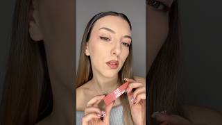 Харесва ли ви как ми стои този цвят 🫶🏻🥰 maybelline lipcombo lipcombotutorial productreview [upl. by Marlea]