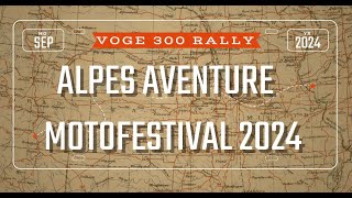 ALPES AVENTURE MOTOFESTIVAL 2024 [upl. by Goodman]