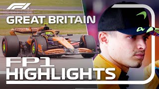 FP1 Highlights  2024 British Grand Prix [upl. by Oiluarb]