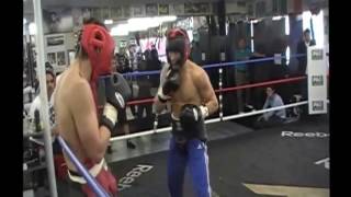 sparring GGG vs Chavez Jr at Wild Card gym [upl. by Avictor]