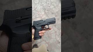 Sig Sauer P250 9mm Pistol sigsauer 9mm pistol shortsviral shorts [upl. by Einnoc788]