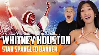 Whitney Houston  National Anthem Star Spangled Banner Super Bowl 1991 Reaction [upl. by Hedaza]