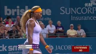 Serena Williams VS Victoria Azarenka Highlight 2014 F [upl. by Tuorah]