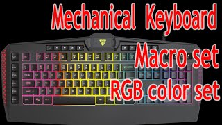 setup programmable keyboard with macro key  TechMatter [upl. by Noiwtna946]