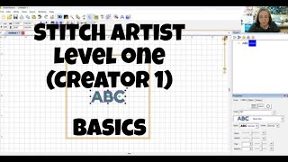 Stitch Artist Level 1  The Basics [upl. by Anaeed643]