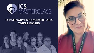 Paula Igualada Martinez presents ICS Masterclass Conservative Management 16 March 2024 [upl. by Hanan]