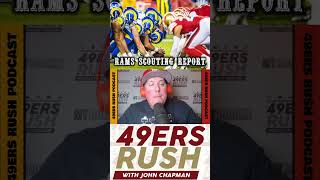 shorts 49ers vs Rams Scouting Report 49ersrush nfl [upl. by Idihc]