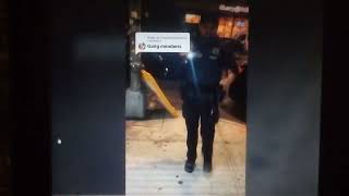 NYPD Cop Caught on Video Still Doing Stop and Frisk Search 🤬👮👎 [upl. by Aicelaf]